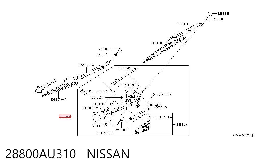 28800AU310 Nissan/Infiniti
