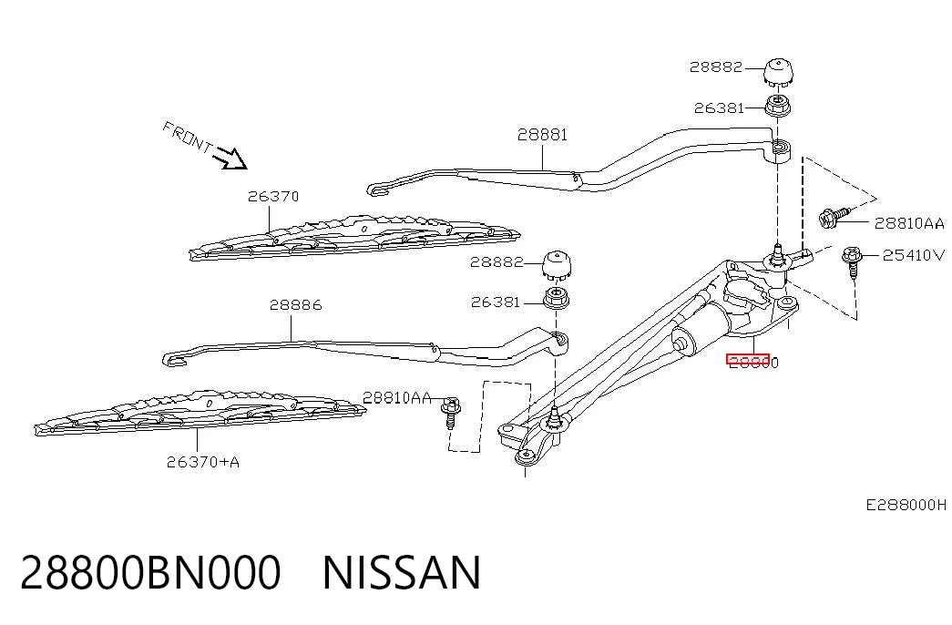 28800BN000 Nissan/Infiniti