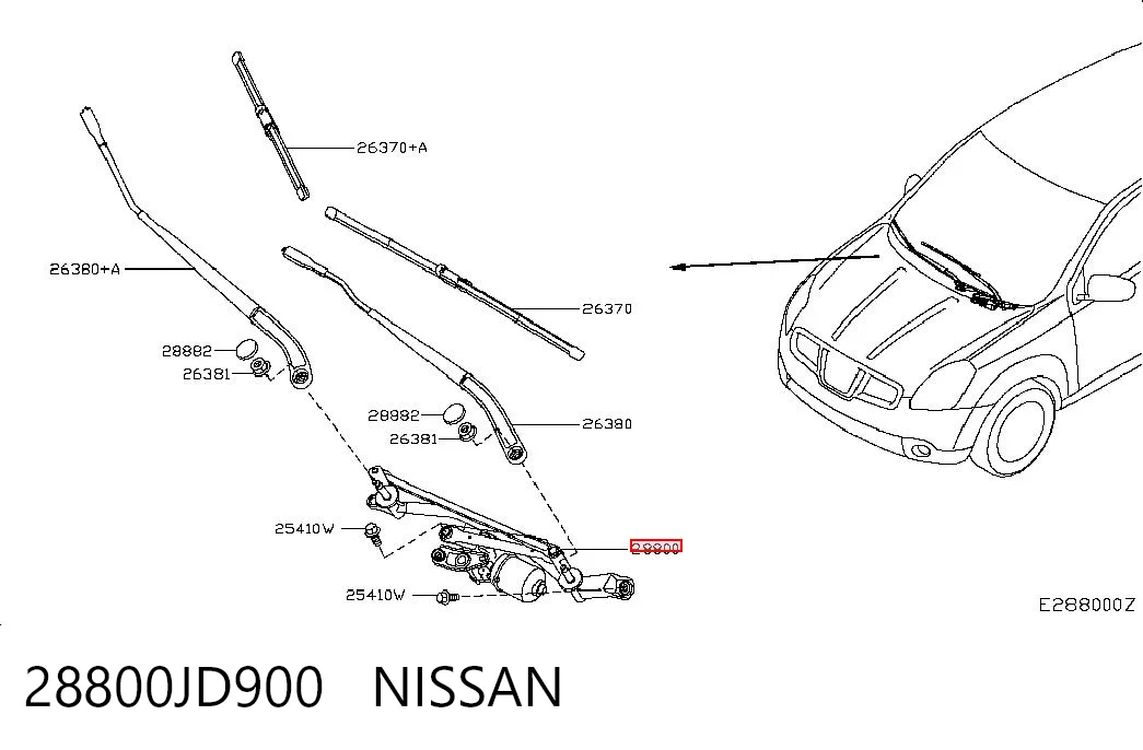 28800JD900 Nissan/Infiniti