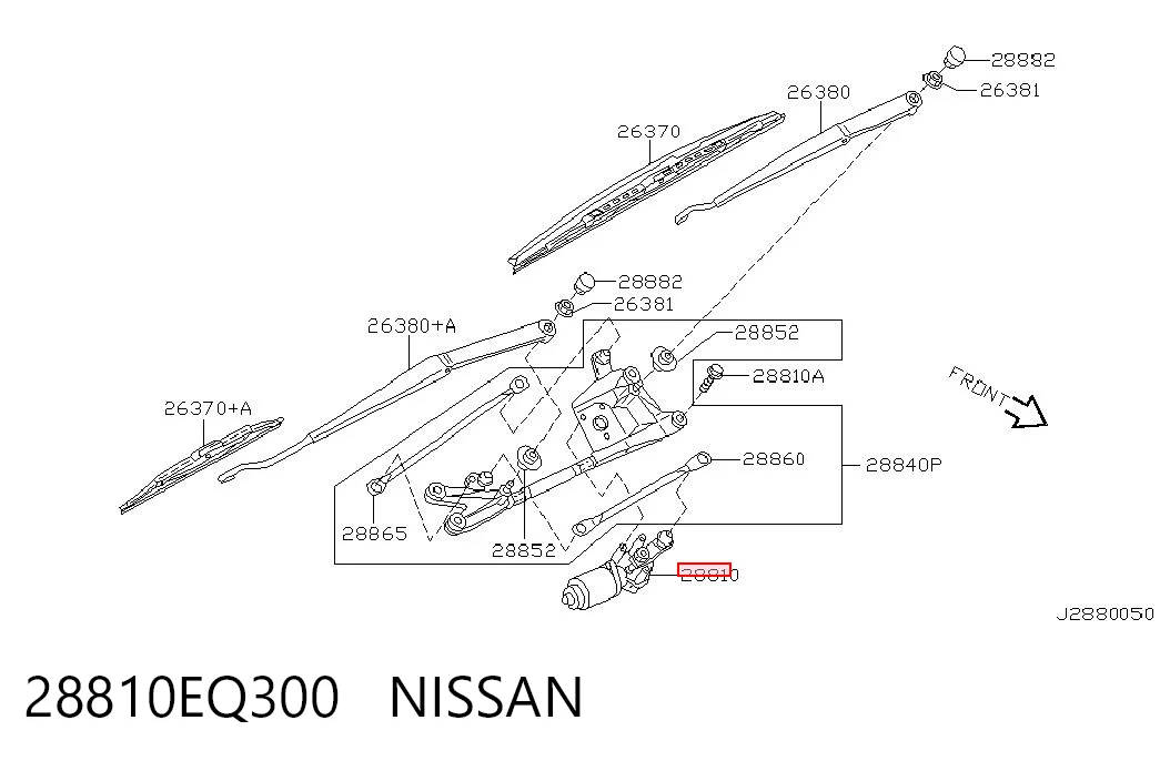 28810EQ300 Nissan/Infiniti