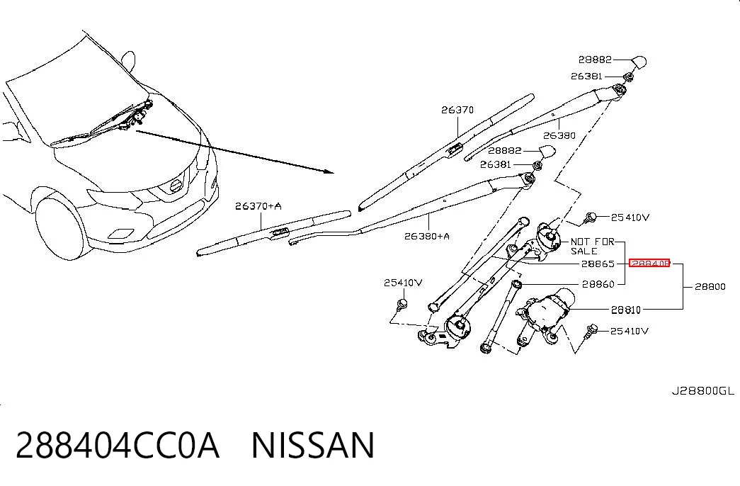 288404CC0A Nissan/Infiniti