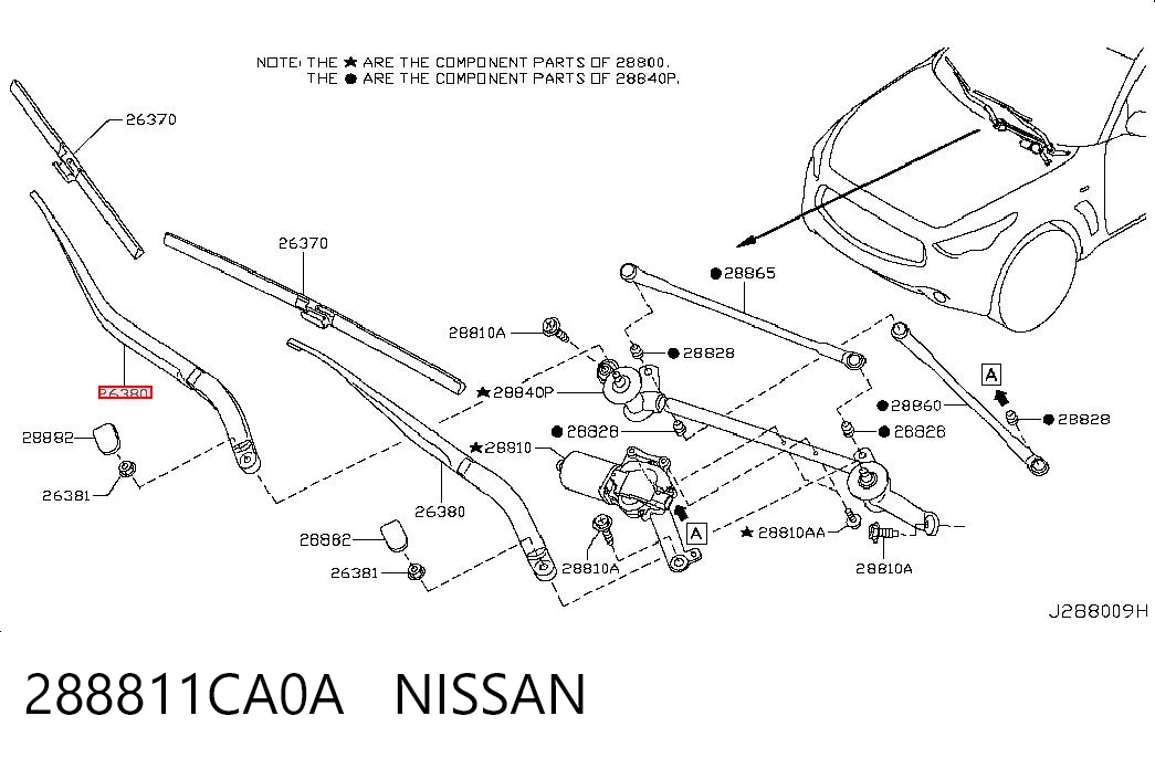 288811CA0A Nissan/Infiniti