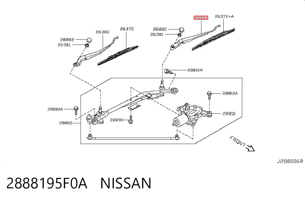 2888195F0A Nissan/Infiniti