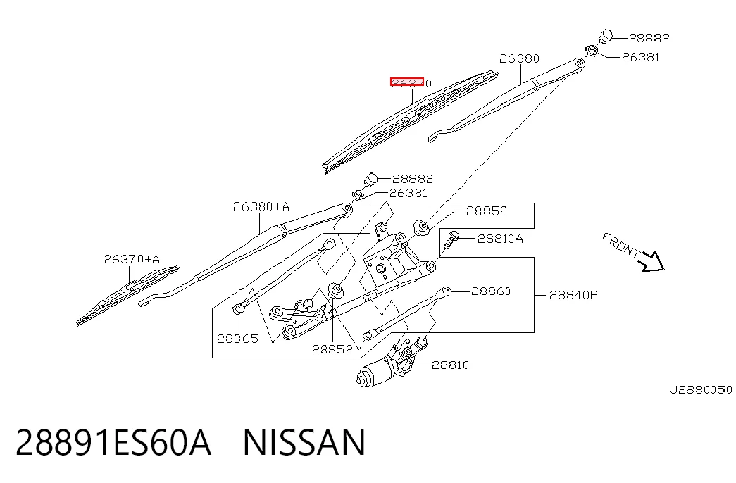 28891ES60A Nissan/Infiniti