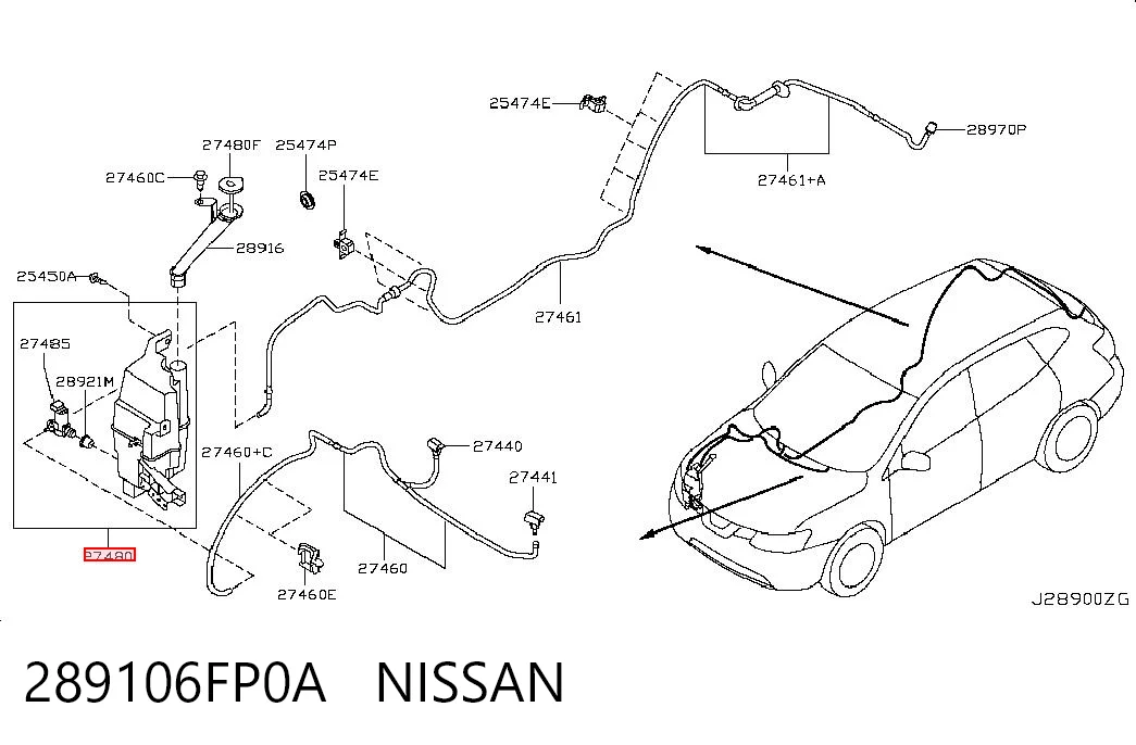 289106FP0A Nissan/Infiniti