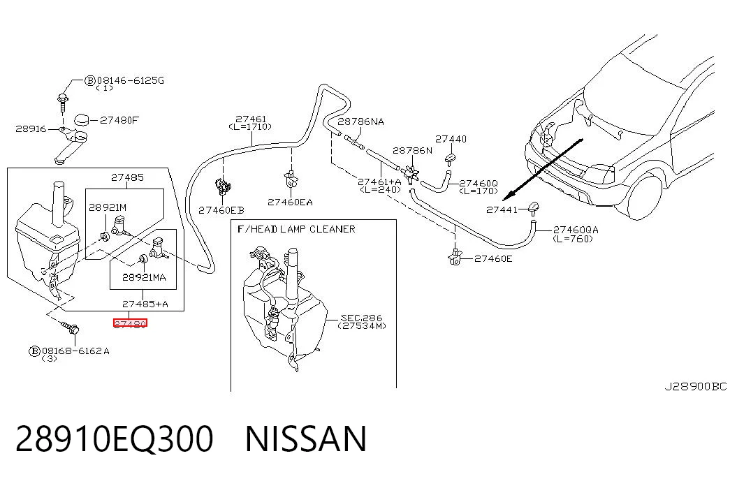 28910EQ300 Nissan/Infiniti