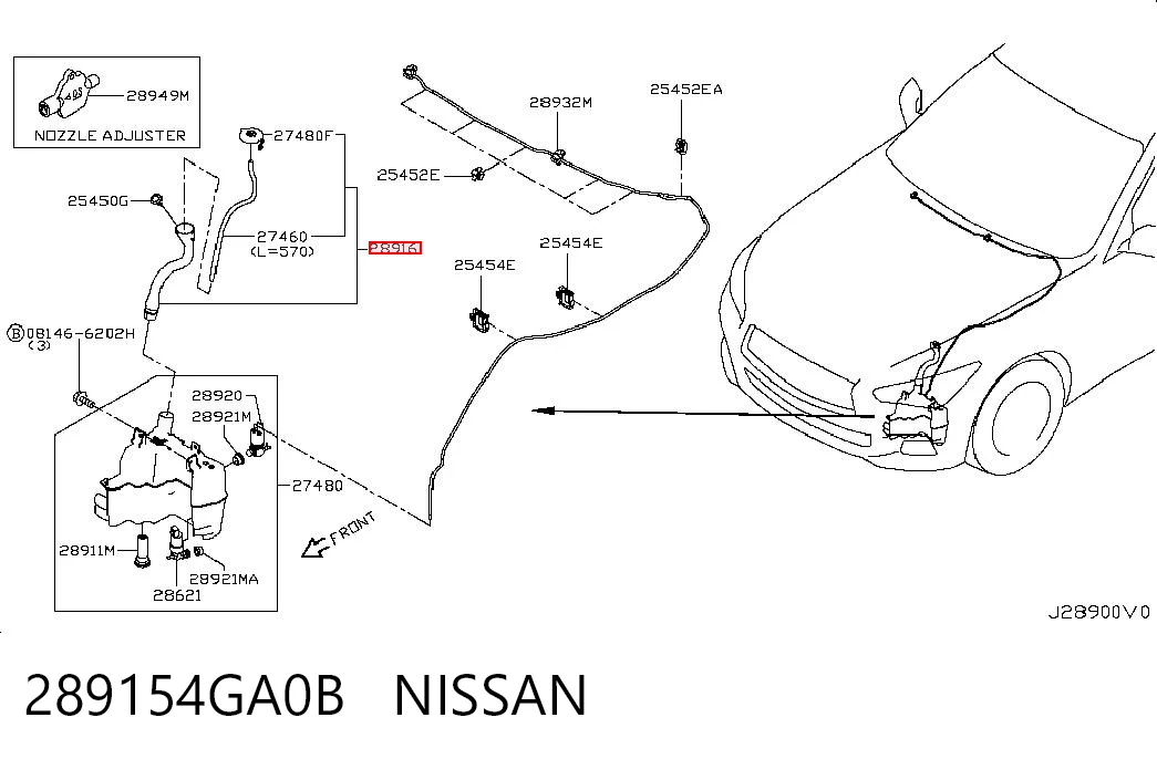 289154GA0B Nissan/Infiniti