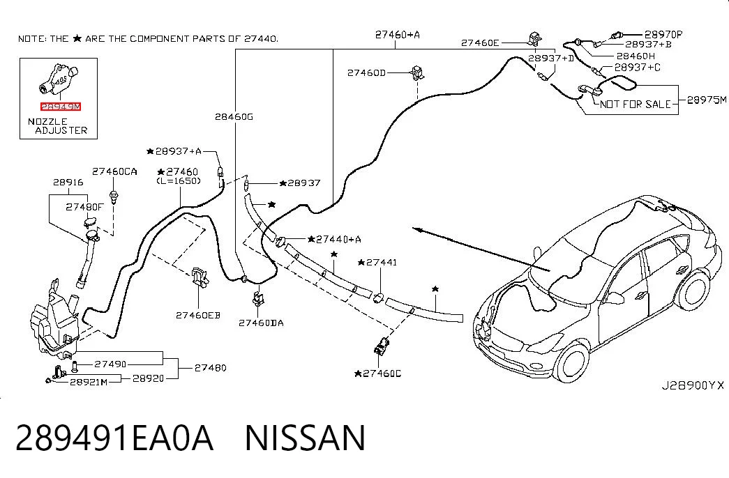 289491EA0A Nissan/Infiniti