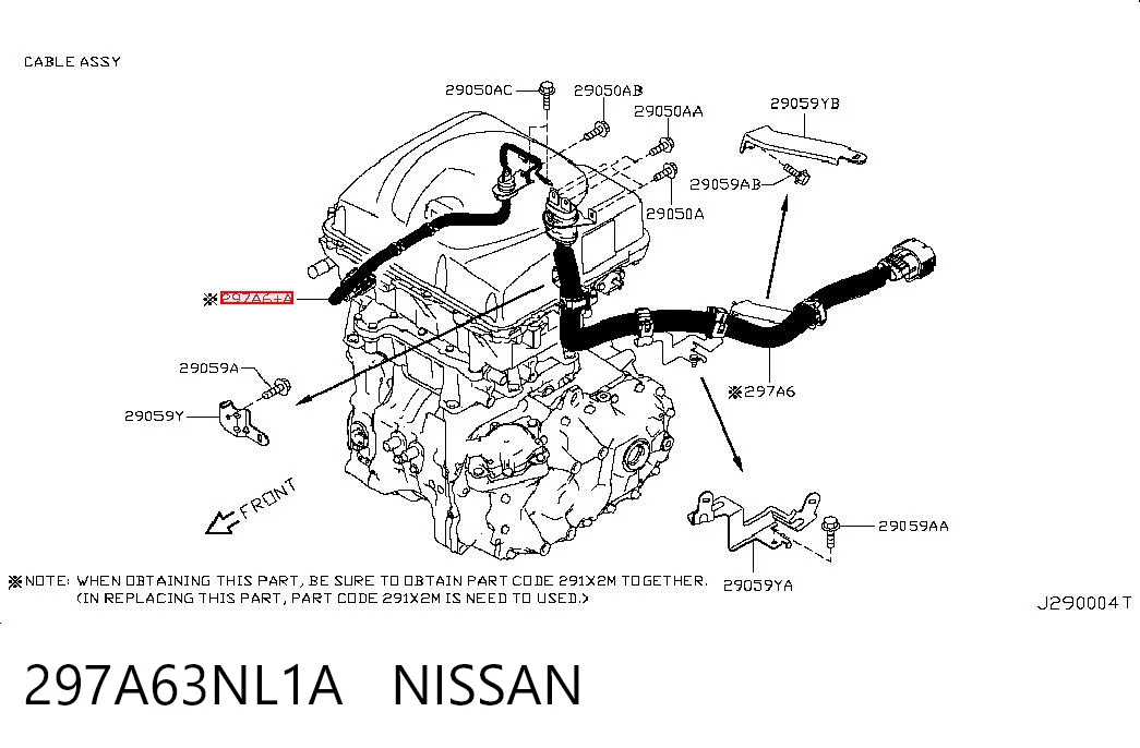 297A63NL1A Nissan/Infiniti