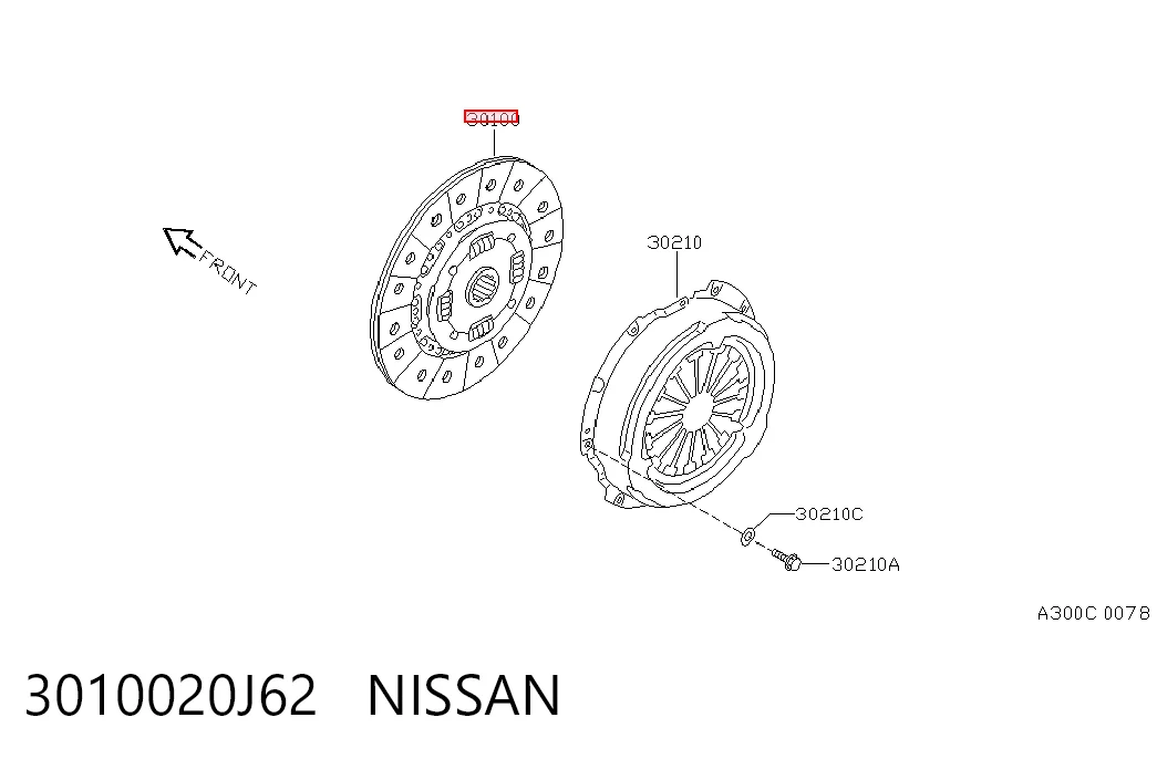  Disco de embrague Nissan Patrol 