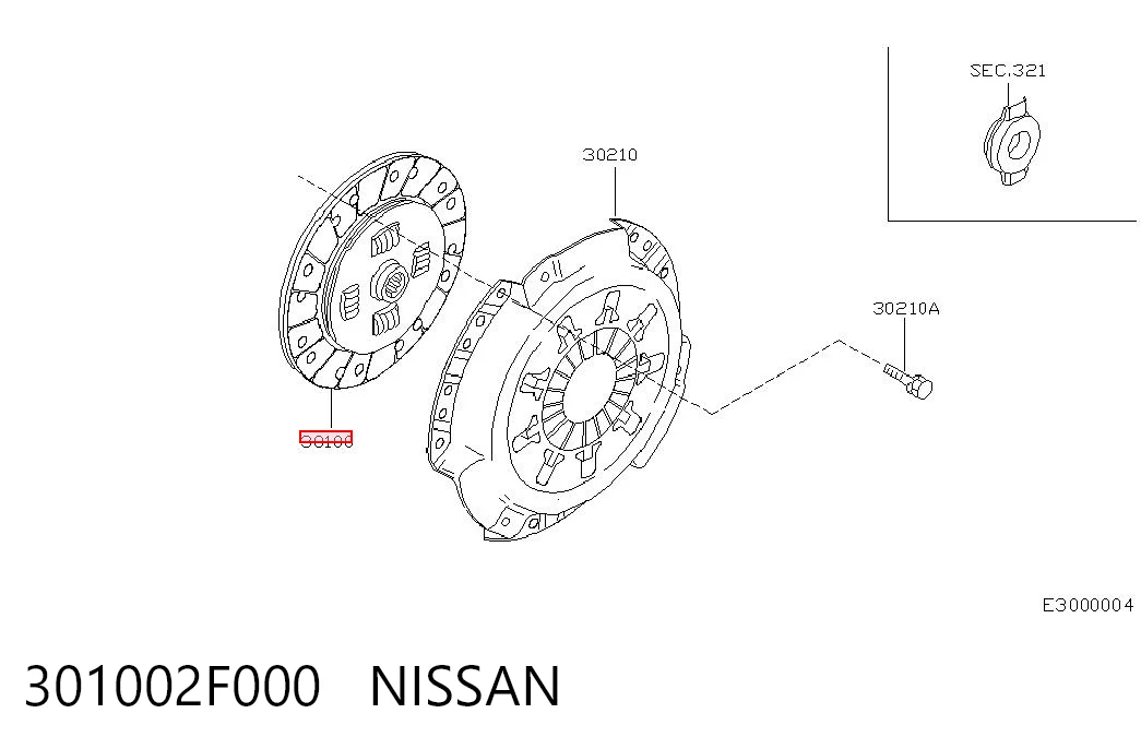 Comprar Disco de embrague Nissan Primera  P12