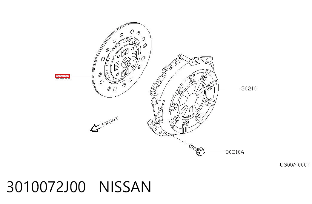 3010072J00 Nissan/Infiniti