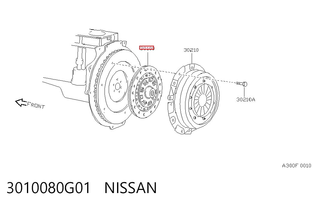 3010080G01 Nissan/Infiniti