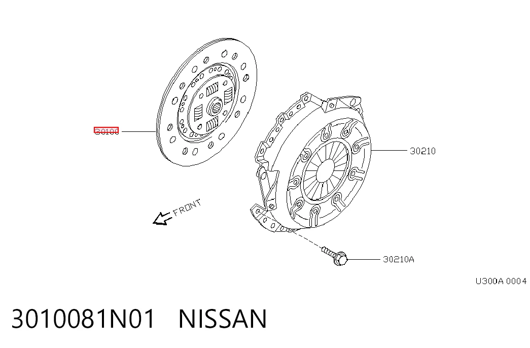 Comprar Disco de embrague Nissan Primera  P12 a bajo precio