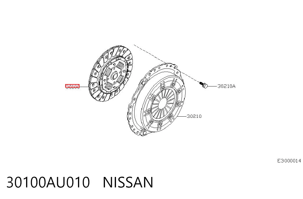 30100AU010 Nissan/Infiniti
