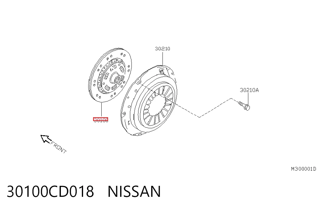 30100CD018 Nissan/Infiniti
