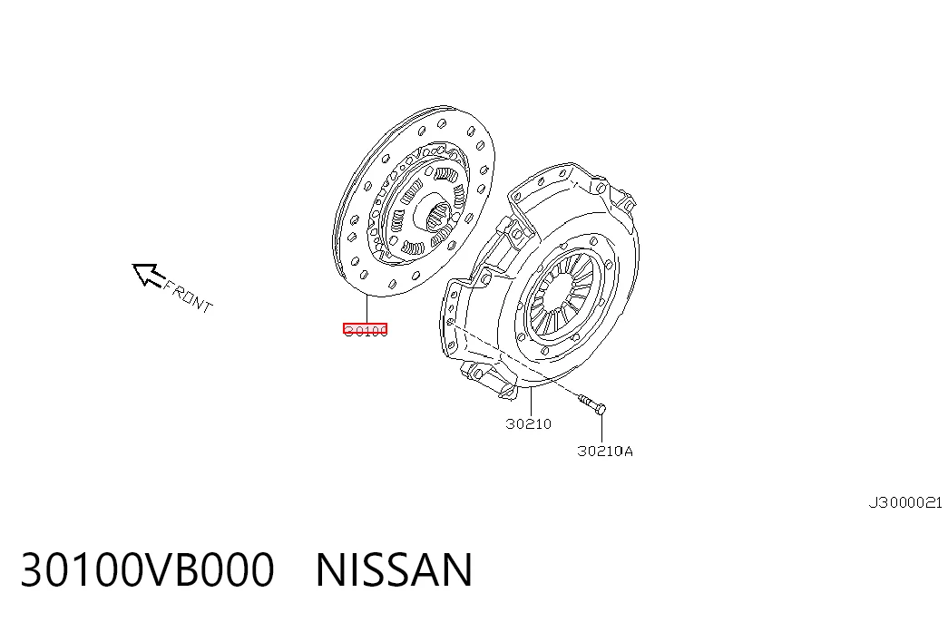 30100VB000 Nissan/Infiniti