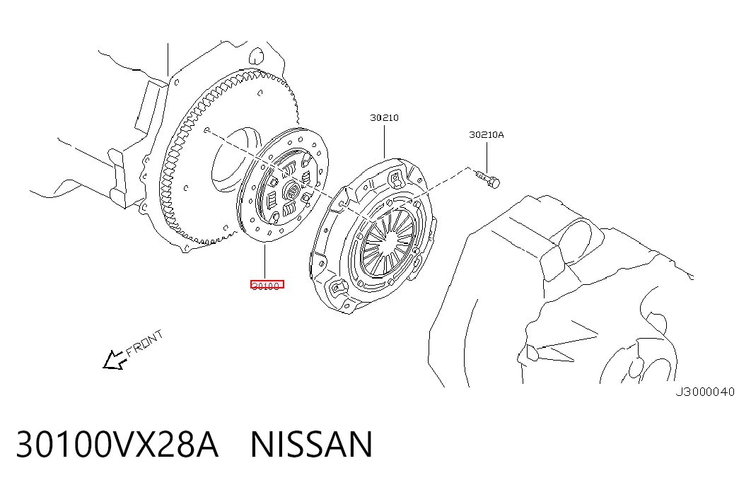 30100VX28A Nissan/Infiniti