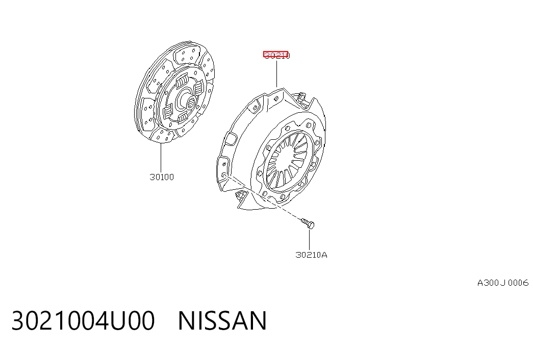 Plato de presión de embrague ADN13270N Blue Print