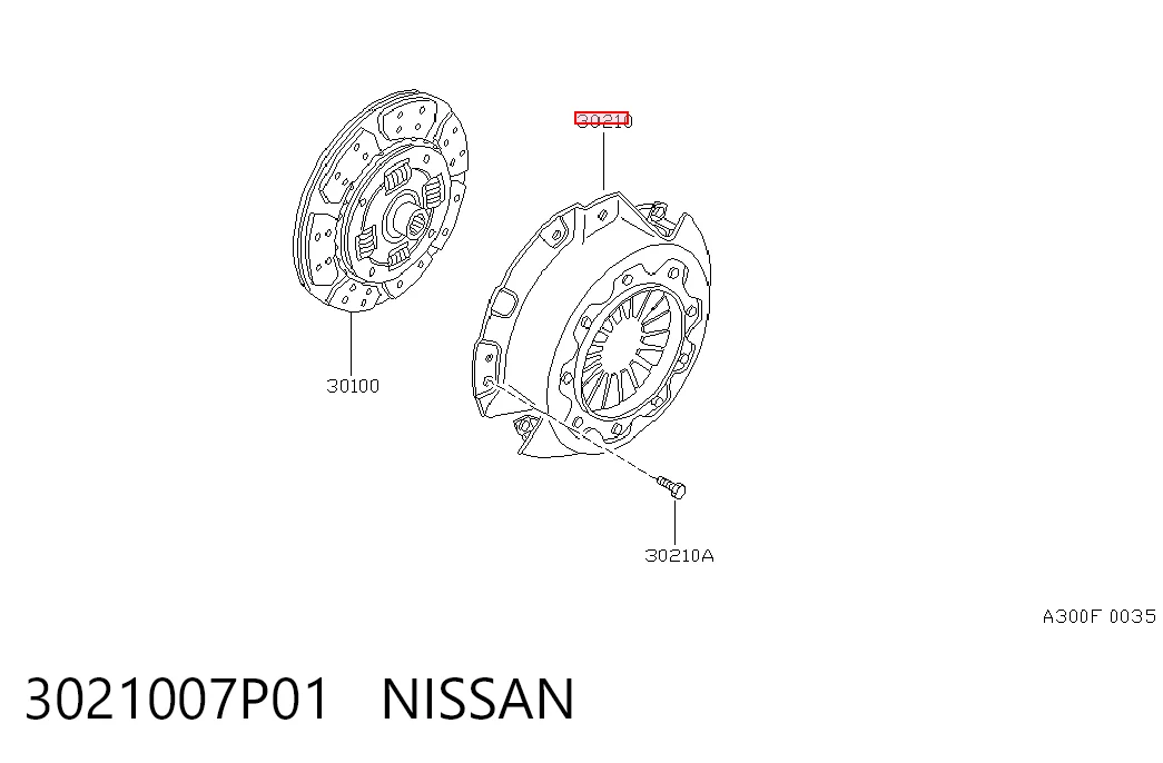 Plato de presión de embrague Nissan Terrano I SUV (WD21) (1986 - 1995) precio, desde 115,02 EUR