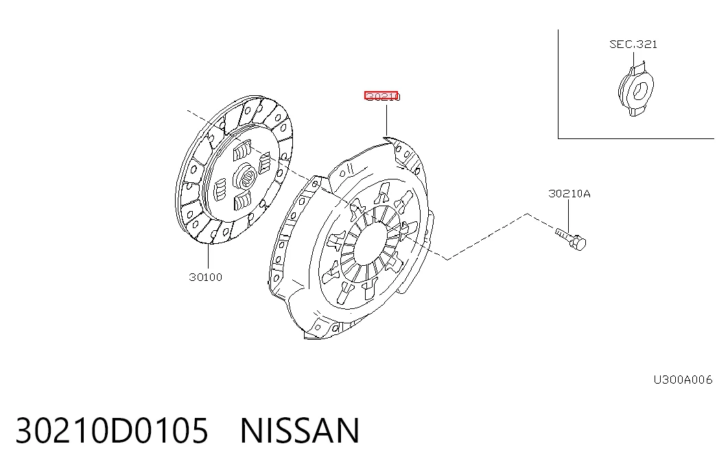 plato de presion del embrague funcion Nissan Primera  (1990-1996)