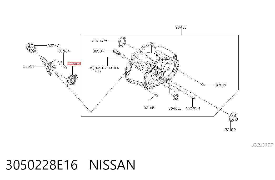 Cojinete de embrague GC61210 GMB