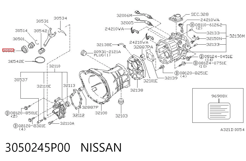 3050245P00 Nissan/Infiniti