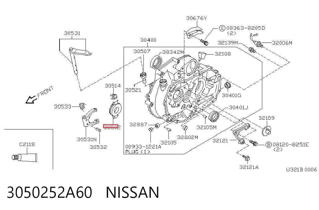 Cojinete de desembrague Nissan Primera sedán (P11) (1996 - 2002) precio, desde 21,05 EUR