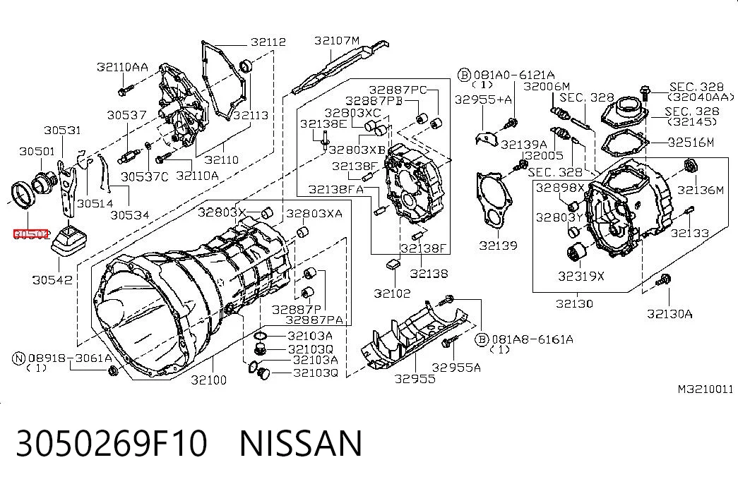 3050269F10 Nissan/Infiniti