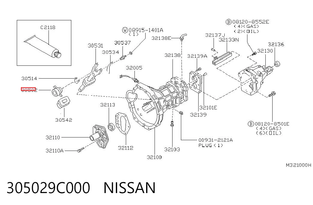 305029C000 Nissan/Infiniti