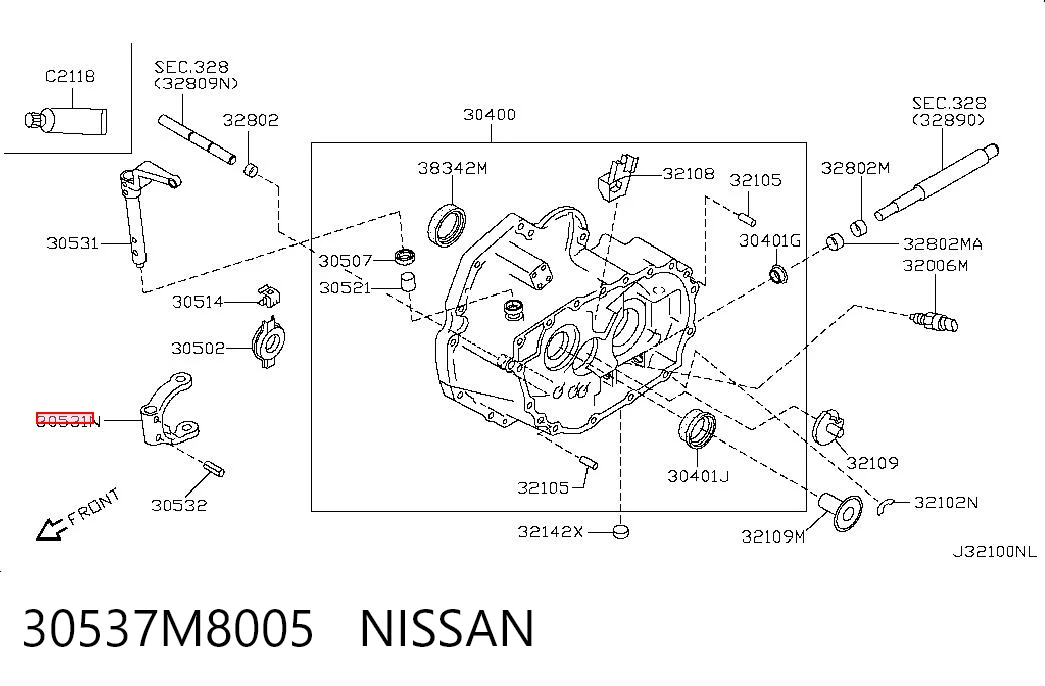 30537M8005 Nissan/Infiniti