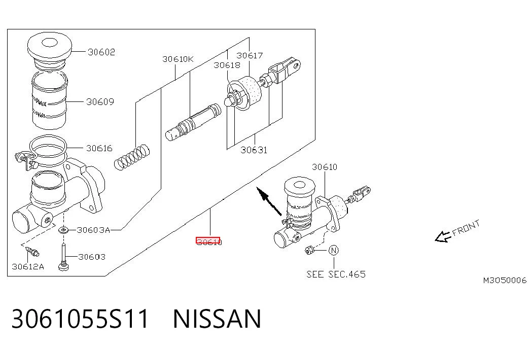 Comprar Cilindro maestro de embrague Nissan Terrano II R20