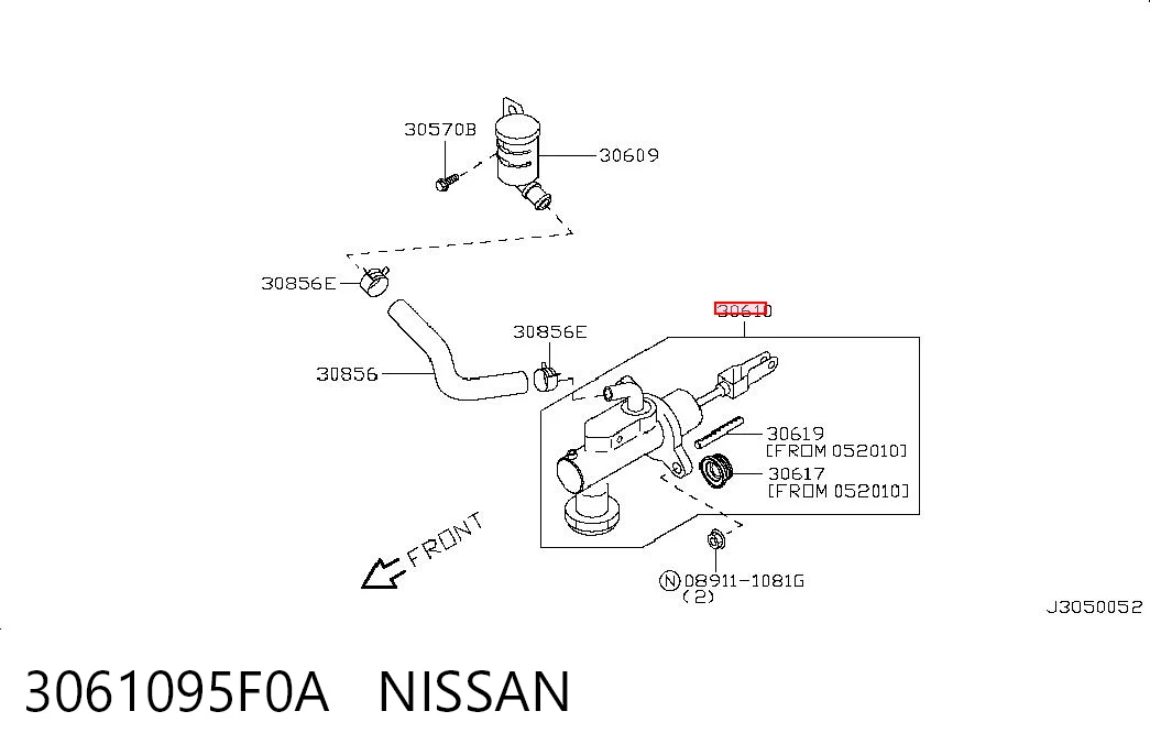 3061095F0A Nissan/Infiniti