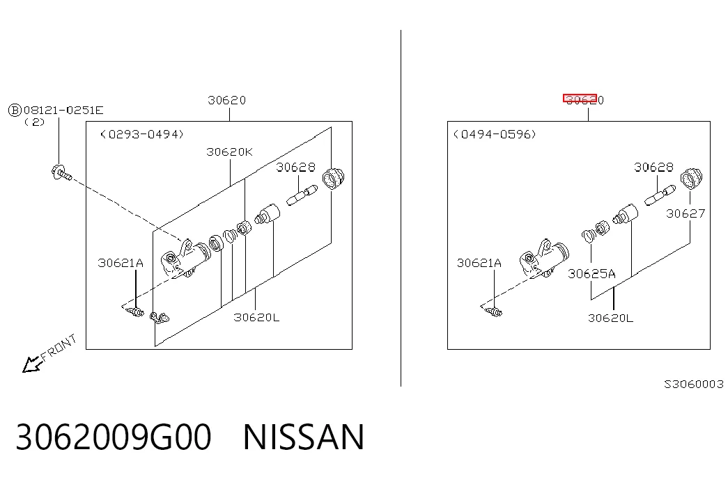 3062009G00 Nissan/Infiniti