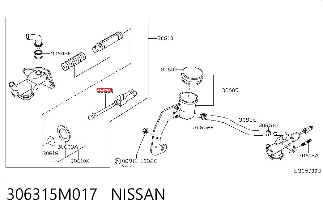 306315M017 Nissan/Infiniti