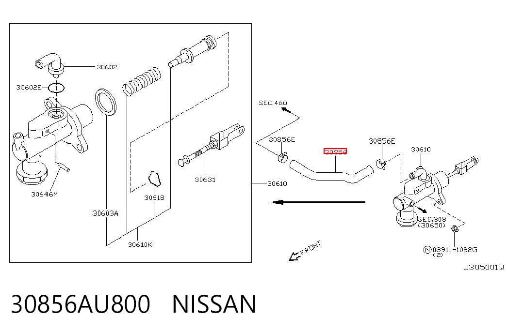 30856AU800 Nissan/Infiniti