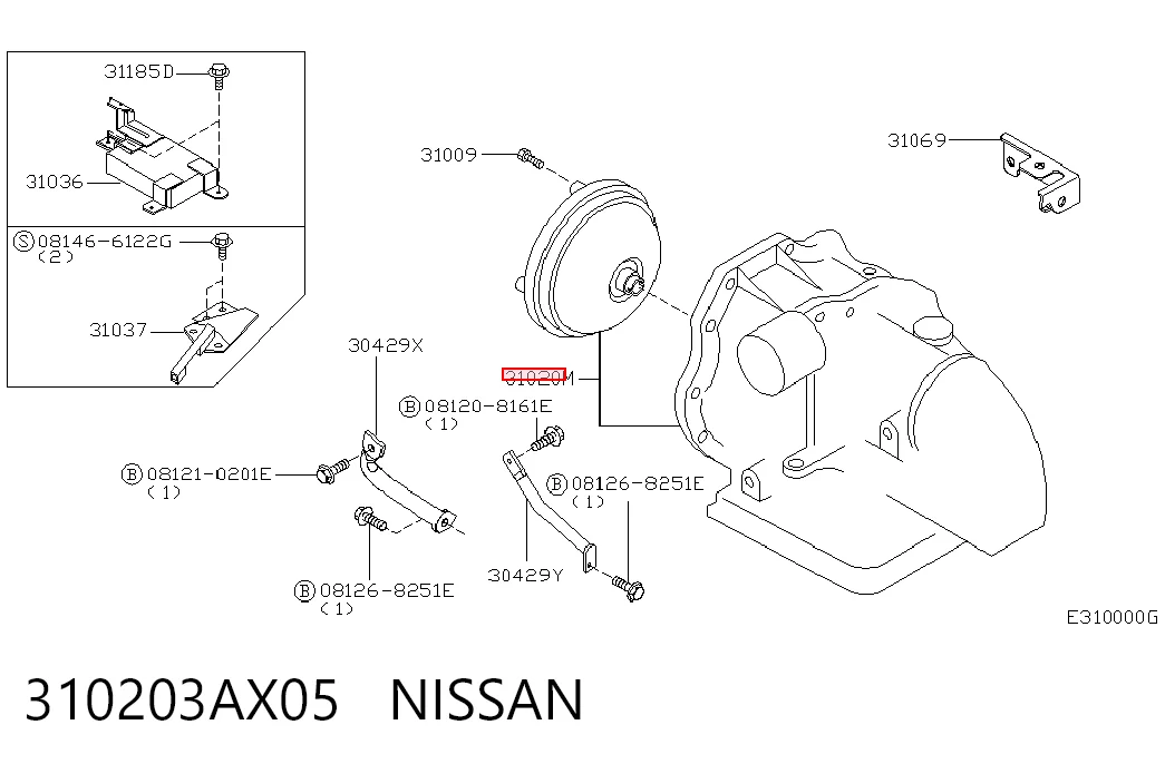 Comprar Transmisión automática ensamblada Nissan Almera II N16 a bajo precio