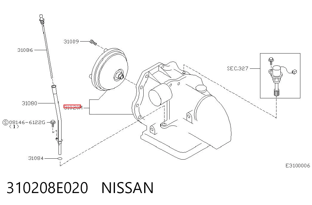 Comprar Transmisión automática ensamblada Nissan Primera  P11 a bajo precio