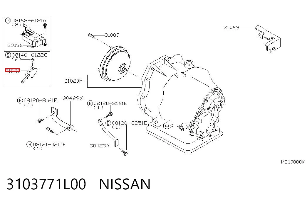 3103771L00 Nissan/Infiniti