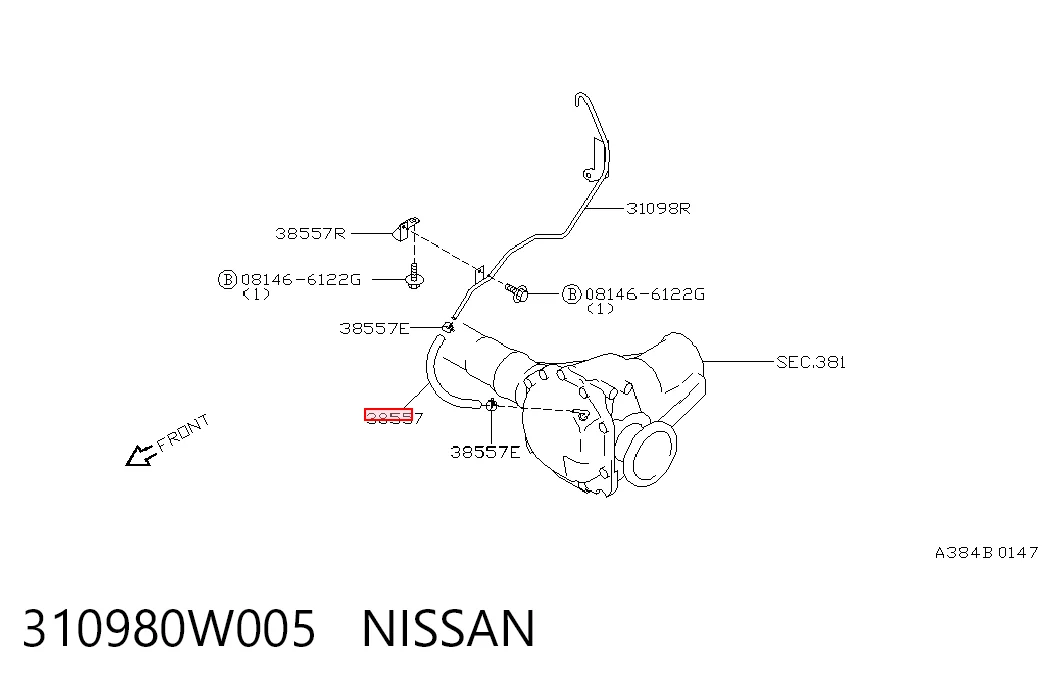 310980W005 Nissan/Infiniti