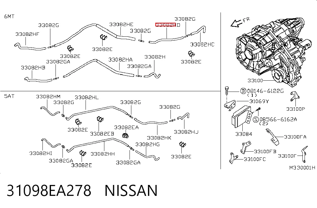 31098EA278 Nissan/Infiniti