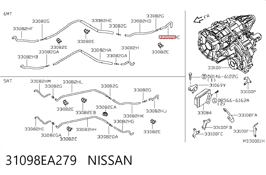 31098EA279 Nissan/Infiniti
