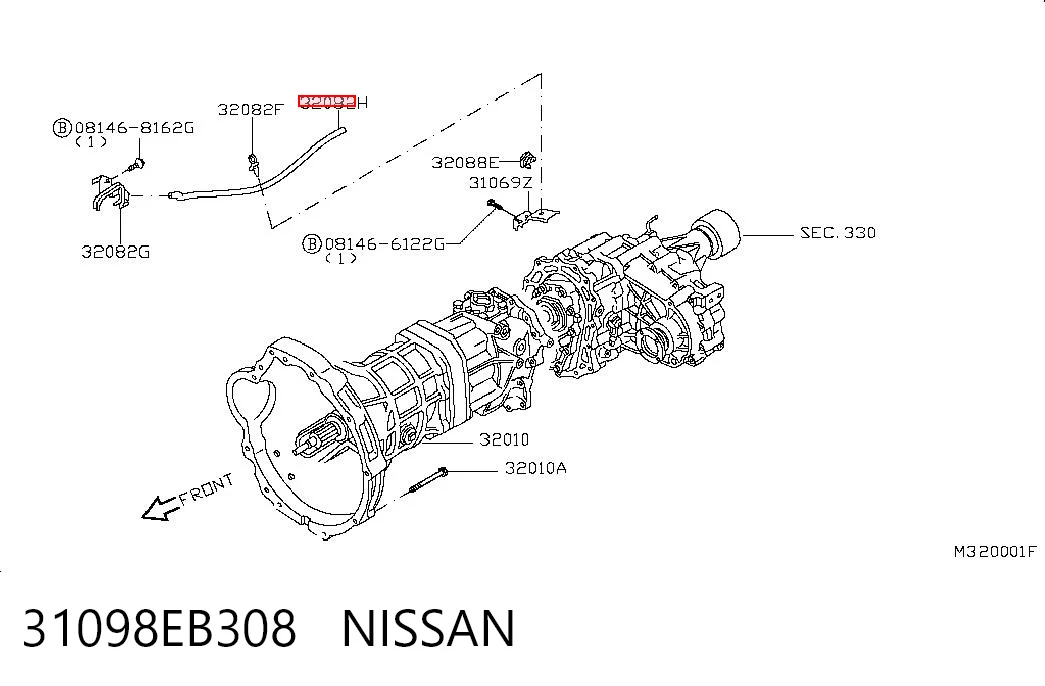 31098EB308 Nissan/Infiniti