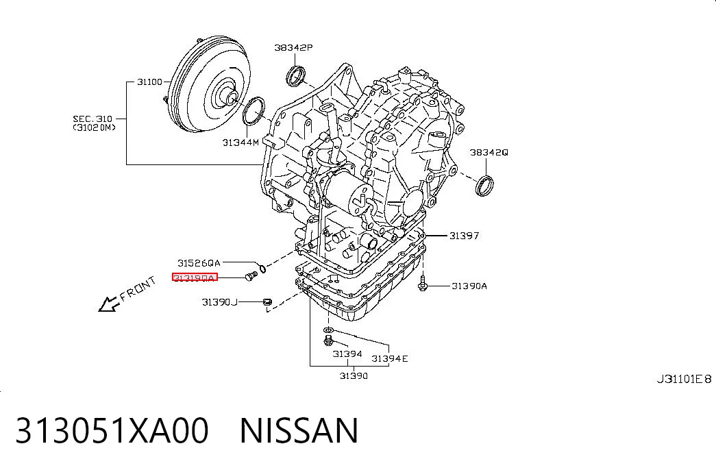 313051XA00 Nissan/Infiniti