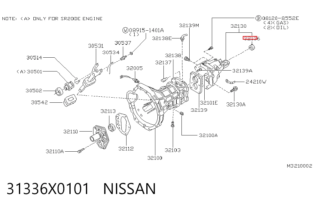 31336X0101 Nissan/Infiniti