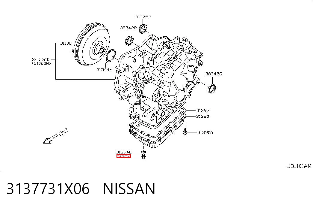 3137731X06 Nissan/Infiniti