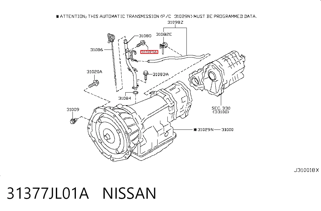 31377JL01A Nissan/Infiniti