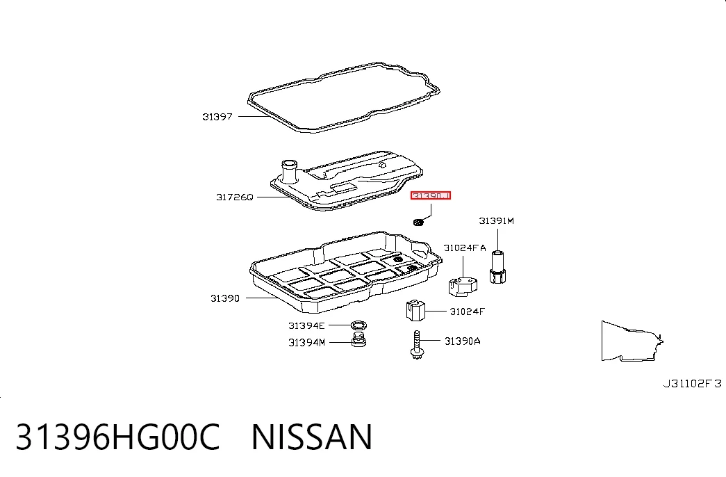 31396HG00C Nissan/Infiniti
