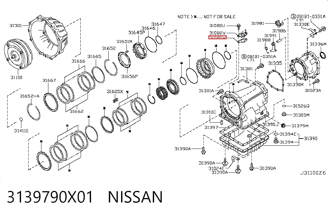 3139790X01 Nissan/Infiniti