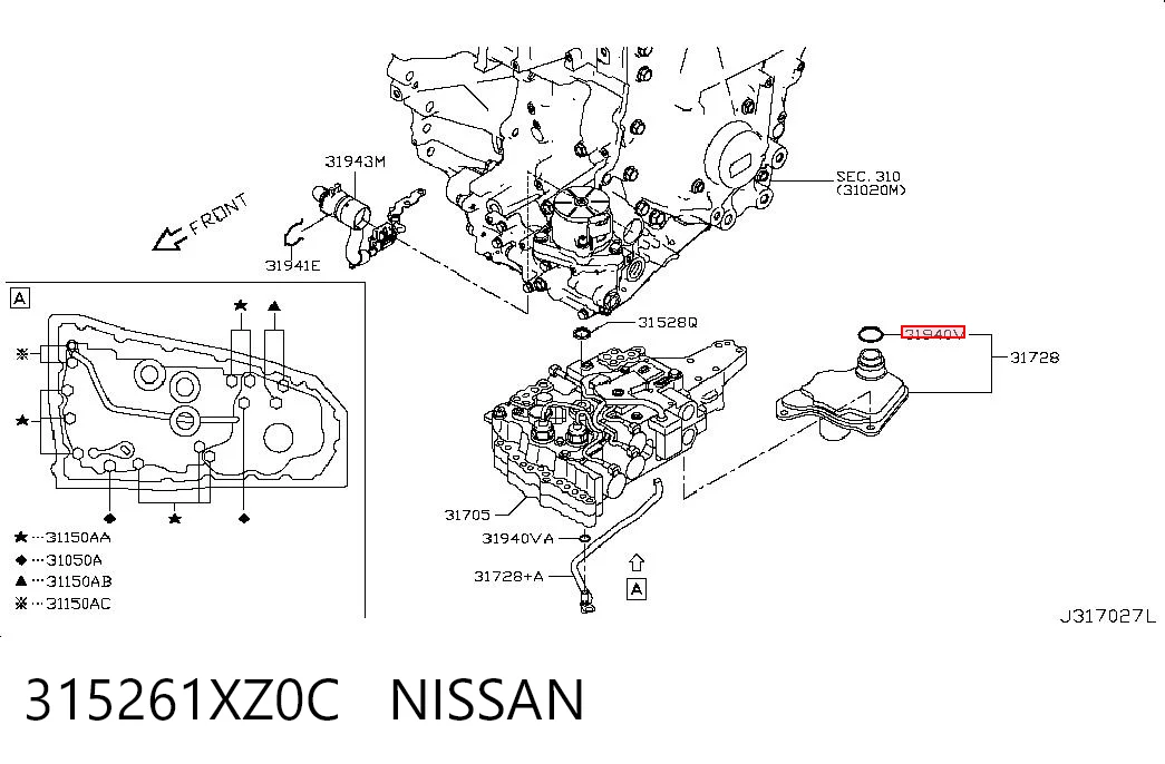 315261XZ0C Nissan/Infiniti